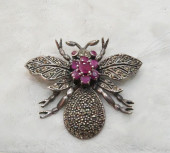 ART DECO STERLING BUMBLE BEE B