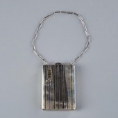 ART DECO STERLING CASE - CAN S