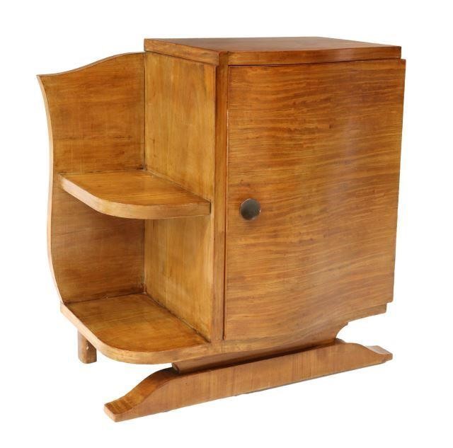 ART DECO STREAMLINED BEDSIDE