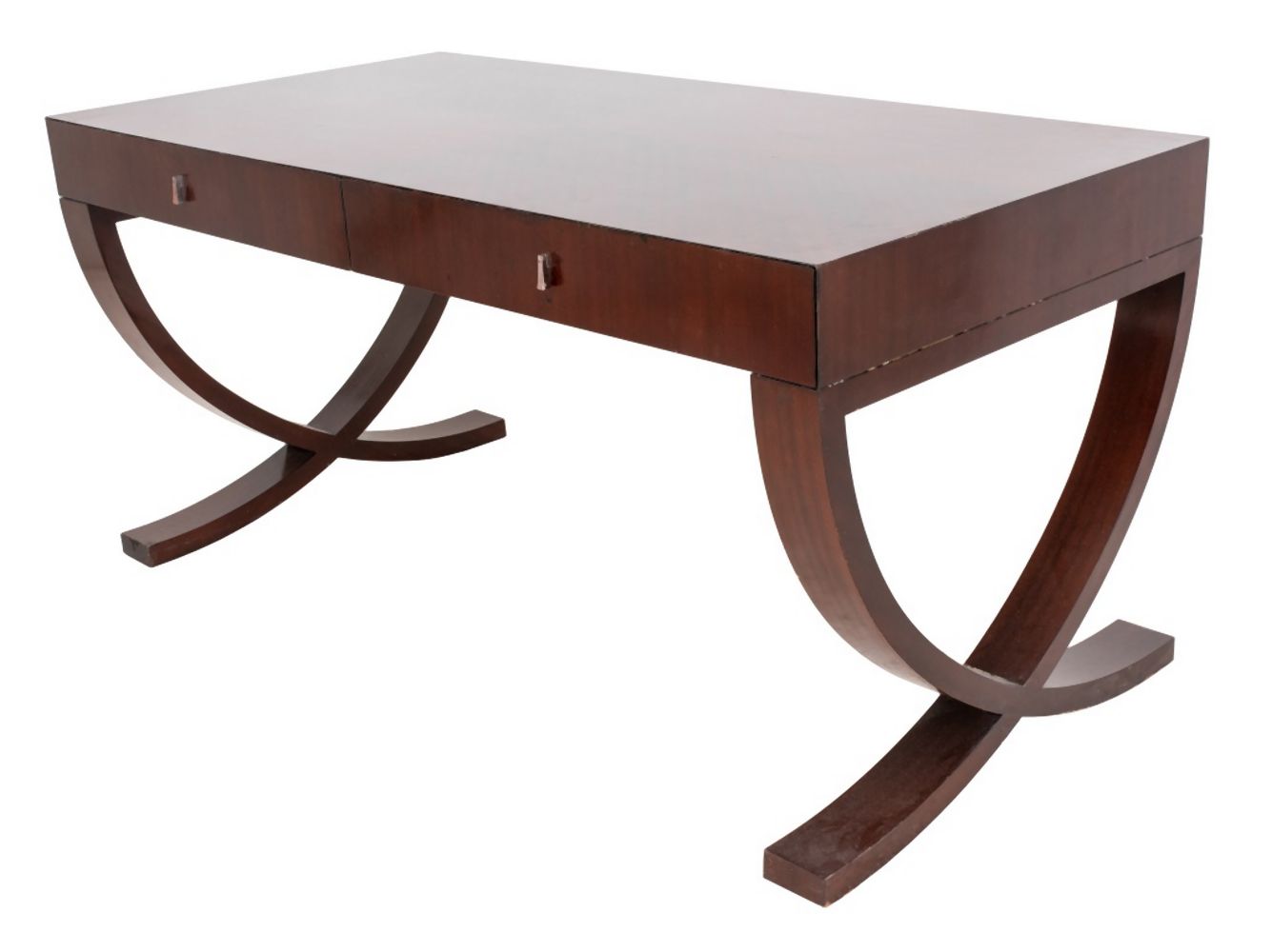 ART DECO STYLE BOLIER & CO MAHOGANY