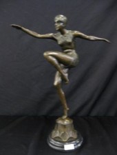 Art Deco Style Bronze of a Wom