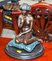 ART DECO STYLE BRONZE OF NUDE