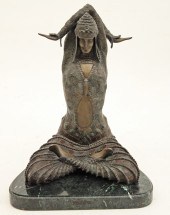 ART DECO STYLE BRONZE OF CIVA