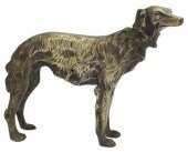 ART DECO STYLE CAST BRONZE BOR