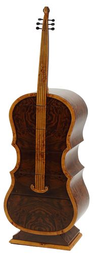 ART DECO STYLE CELLO-FORM