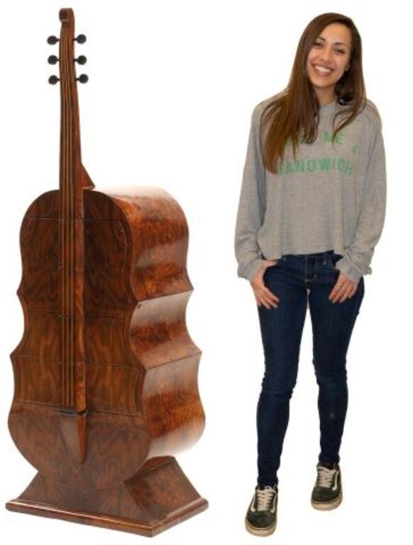 ART DECO STYLE CELLO-FORM