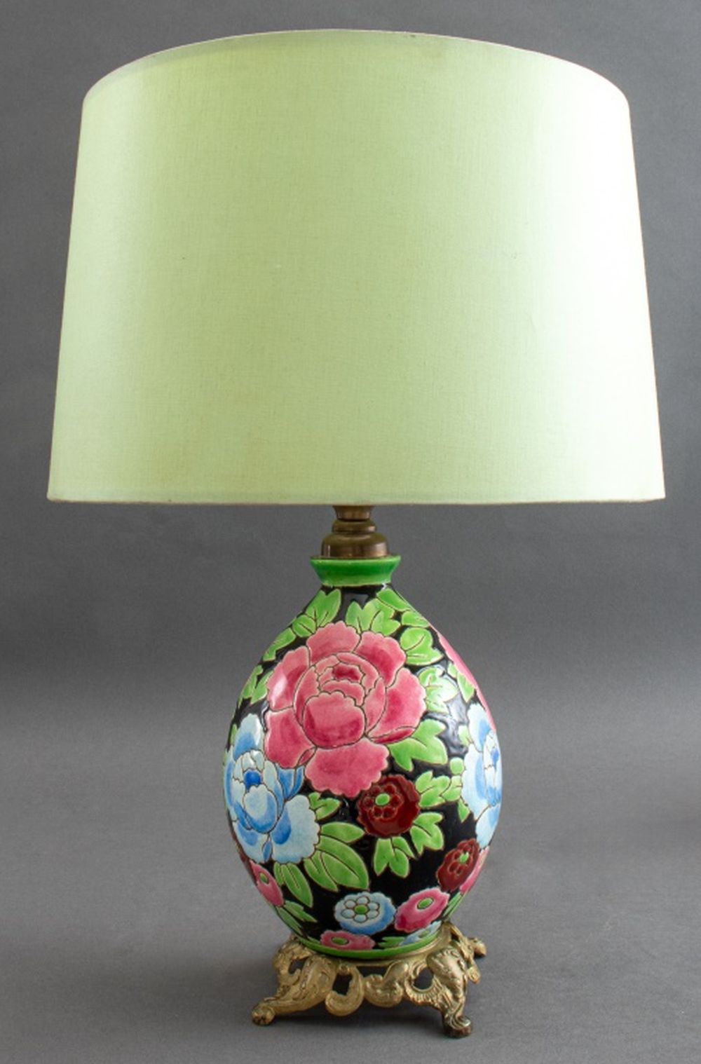 ART DECO STYLE CERAMIC LAMP Art