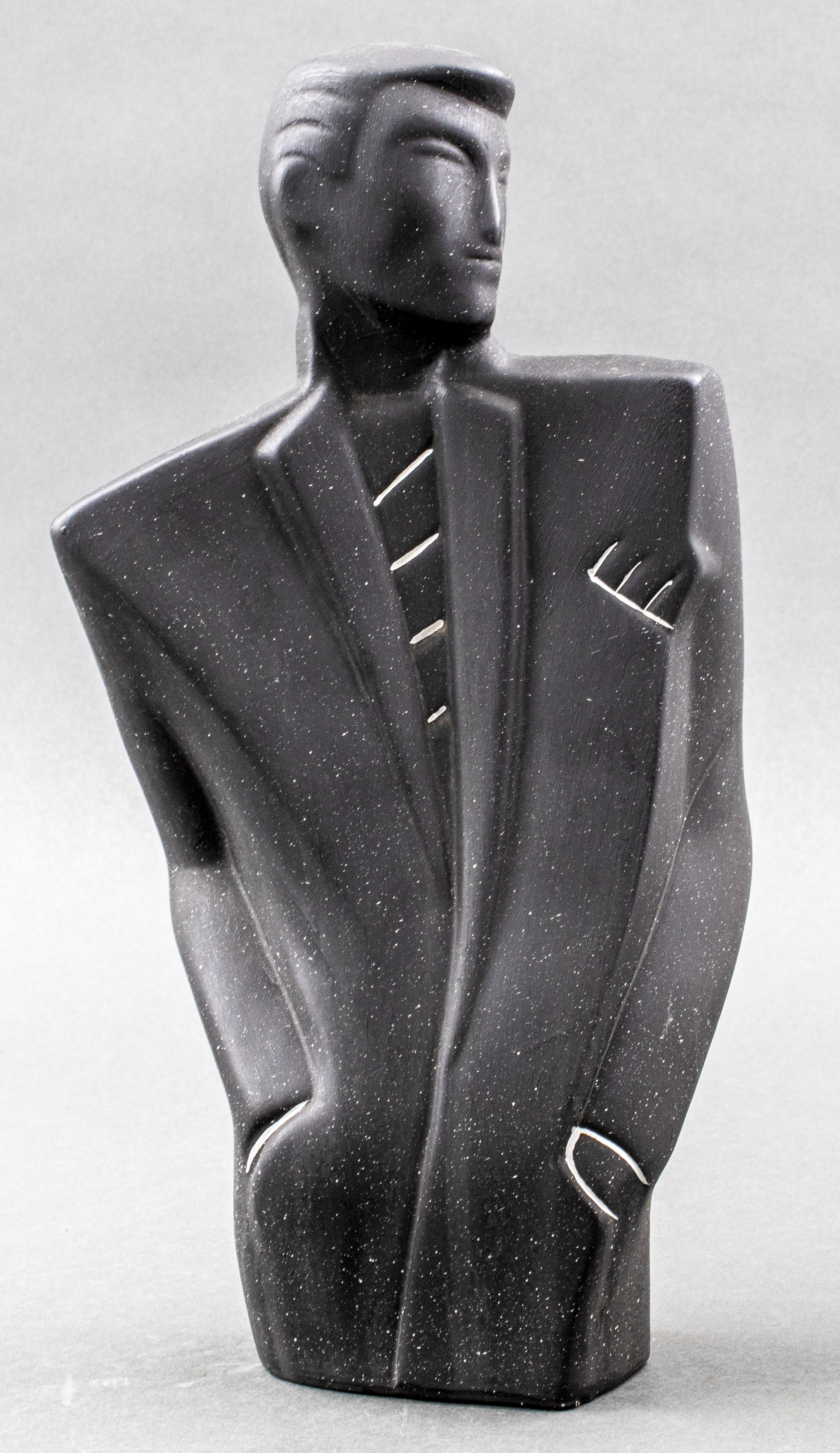ART DECO STYLE CERAMIC SCULPTURE OF