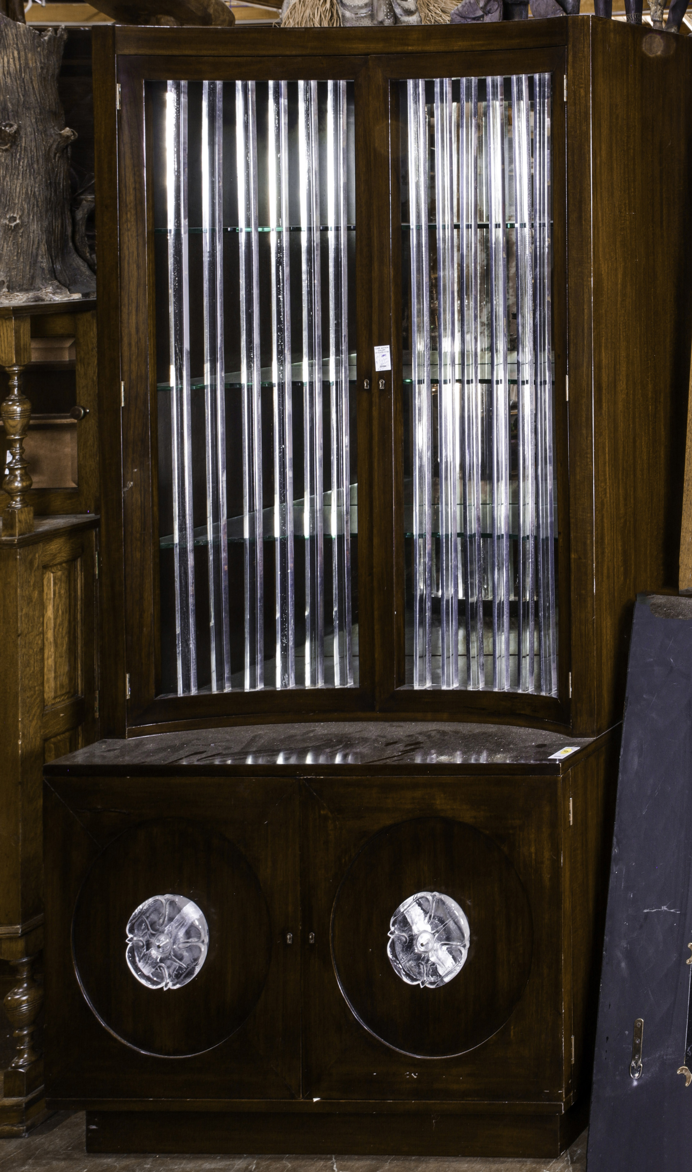 ART DECO STYLE DISPLAY CABINET