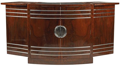 ART DECO STYLE DRY BAR CABINETArt