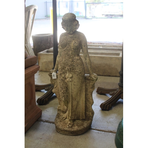 Art Deco style female composite