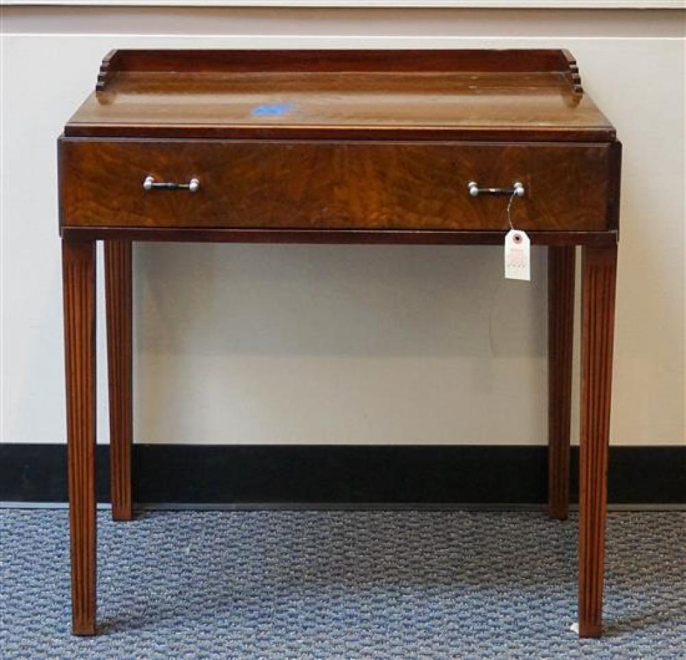ART DECO STYLE FIGURED WALNUT
