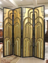ART DECO STYLE FLOOR SCREEN, A