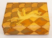 ART DECO STYLE GAZELLE LACQUER