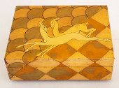 ART DECO STYLE GAZELLE LACQUER
