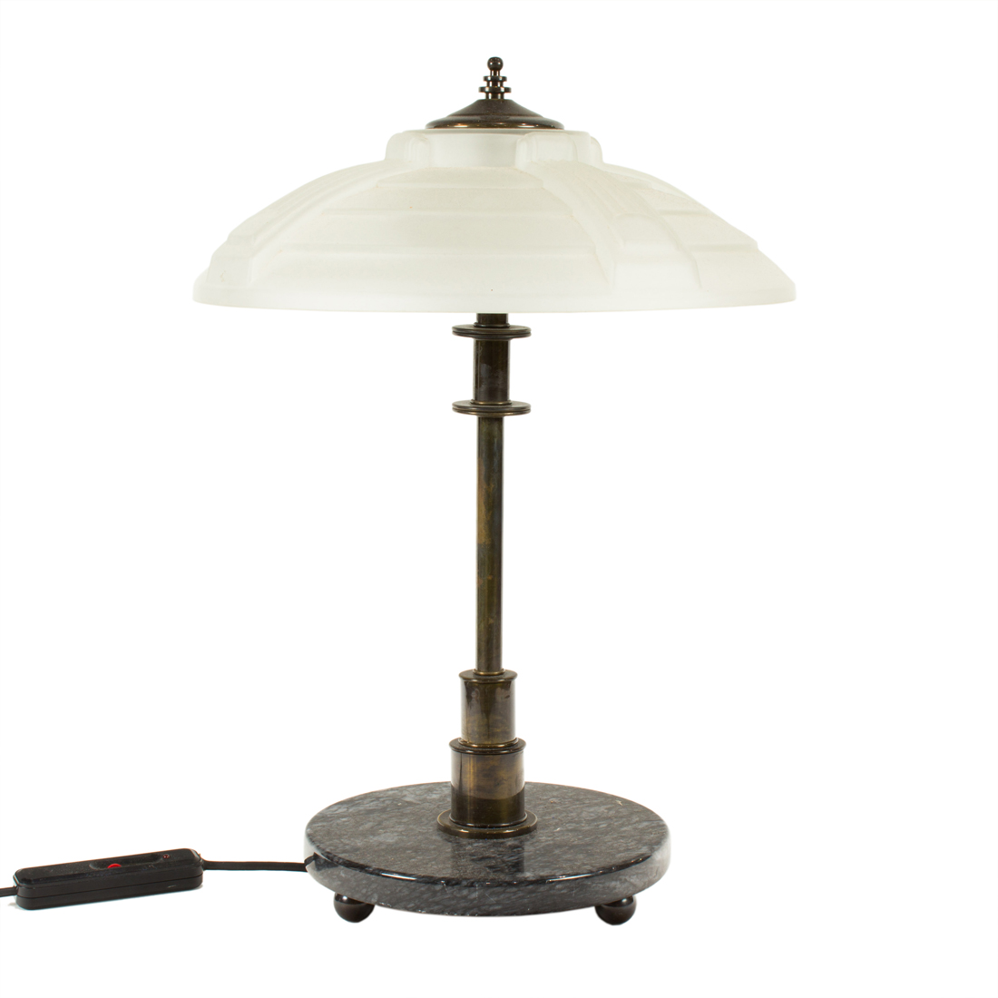 ART DECO STYLE GLASS AND