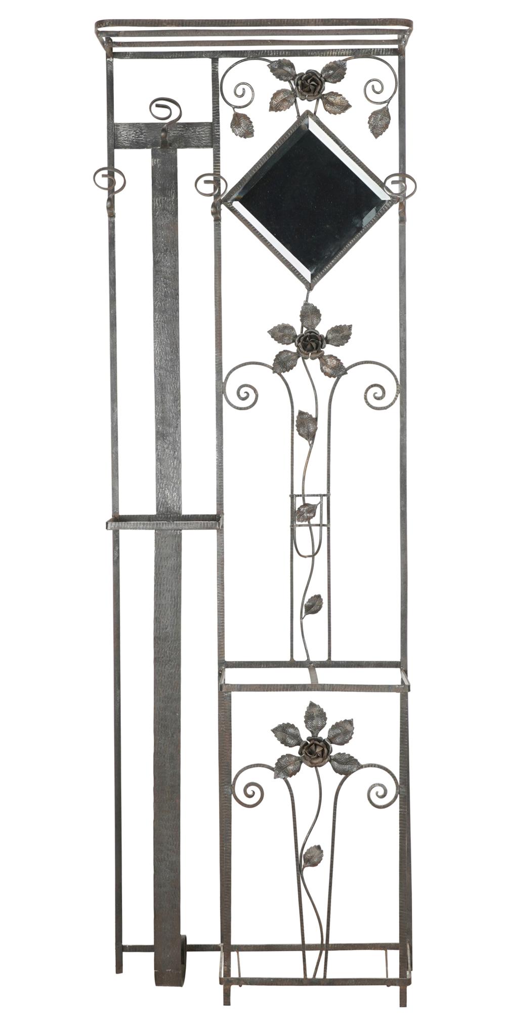 ART DECO-STYLE IRON HALL