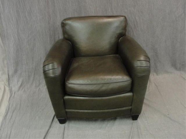 Art Deco Style Leather Club