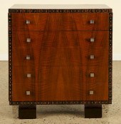 ART DECO STYLE MACASSAR CHEST