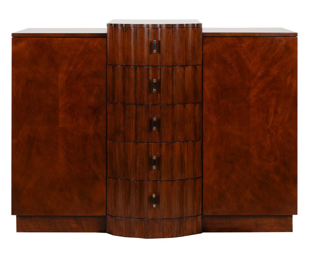 ART DECO-STYLE MAHOGANY