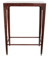 ART DECO STYLE MAHOGANY TALL C