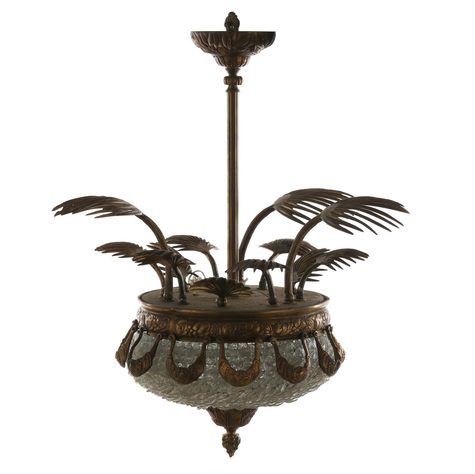 ART DECO STYLE MURANO GLASS AND