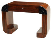 ART DECO STYLE PARCEL-EBONIZED
