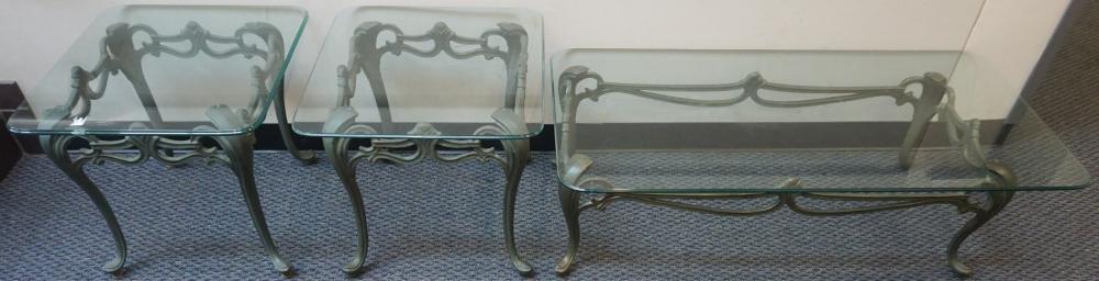 ART DECO STYLE PATINATED AND