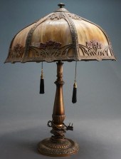 ART DECO STYLE PATINATED METAL