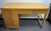 ART DECO STYLE PICKLED OAK SIN