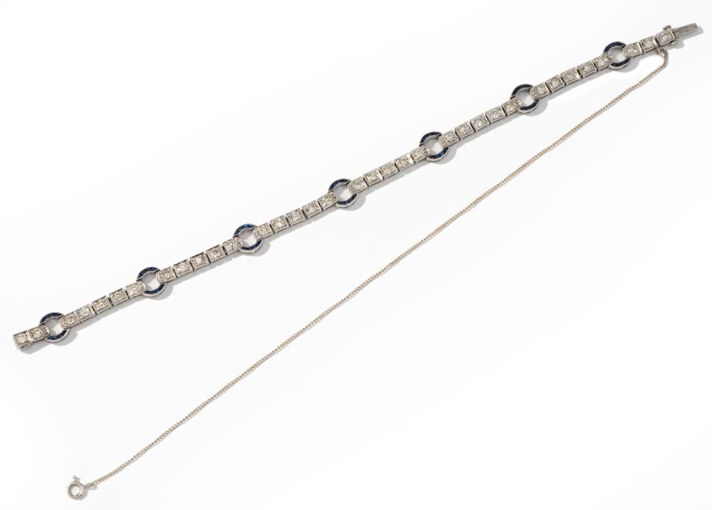 ART DECO STYLE PLATINUM, DIAMOND