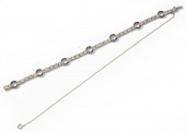ART DECO STYLE PLATINUM, DIAMO
