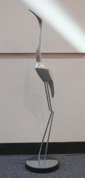 ART DECO STYLE POLISHED ALUMIN