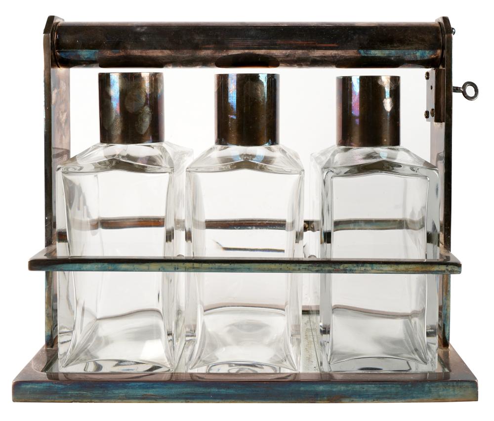 ART DECO-STYLE SILVER-PLATE