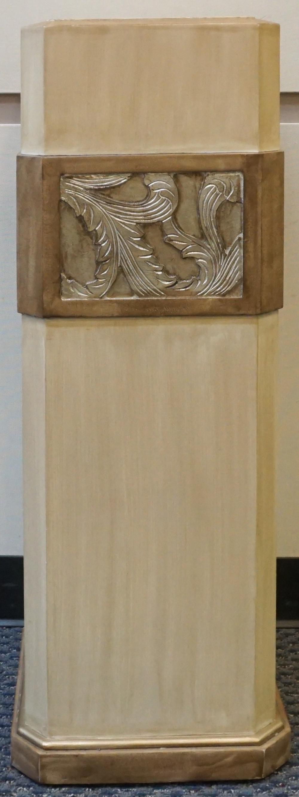 ART DECO STYLE SILVERED CREAM