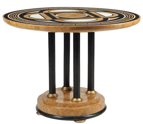 ART DECO STYLE SPECIMEN MARBLE