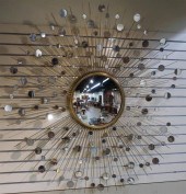 ART DECO STYLE STARBURST MIRRO