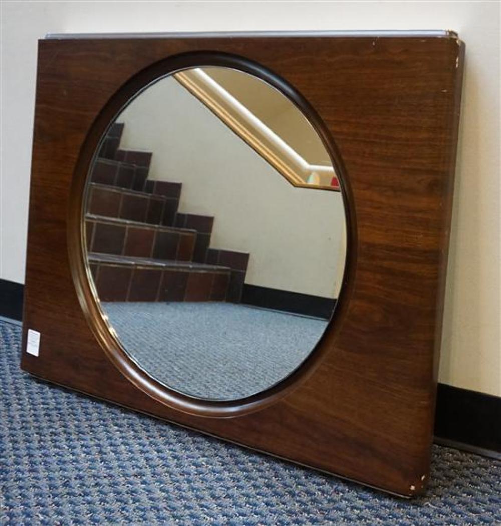ART DECO STYLE WALNUT CHROME PLATED