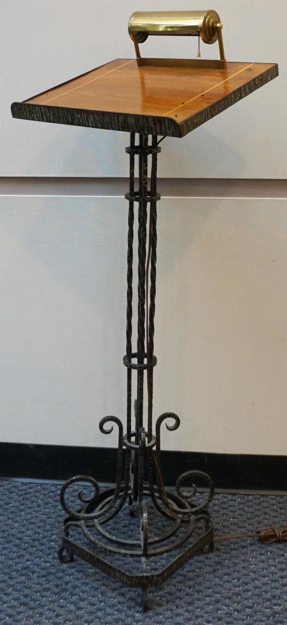 ART DECO STYLE WROUGHT IRON