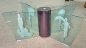 Art Deco table base (base only