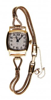 Art Deco Tiffany & Co gold lad
