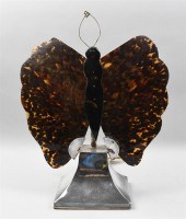 ART DECO TORTOISE SHELL BUTTER