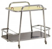 ART DECO TUBULAR STEEL TRAY-TO