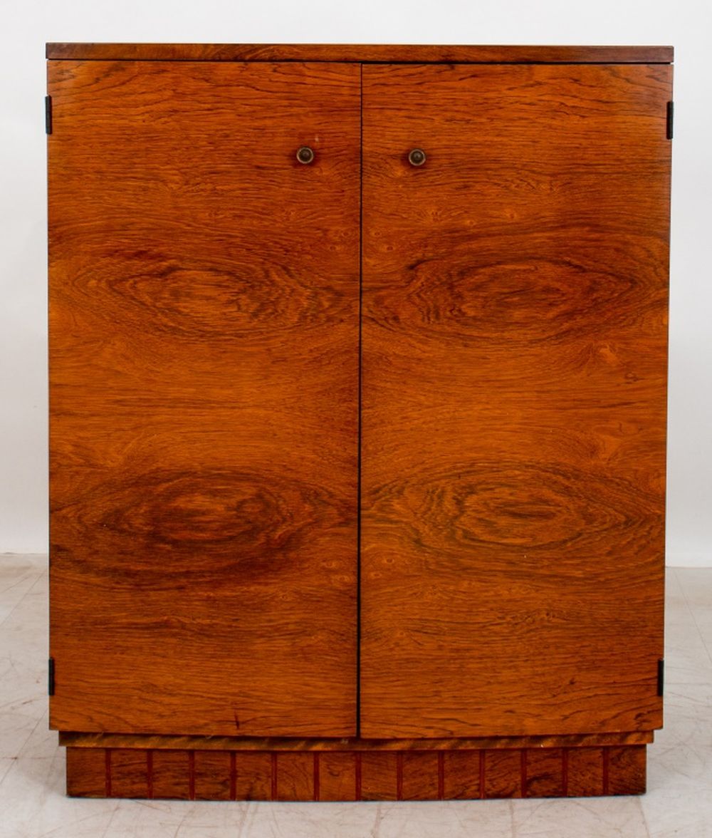 ART DECO TWO DOOR FIVE DRAWER