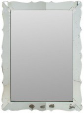 ART DECO VENETIAN STYLE MIRROR