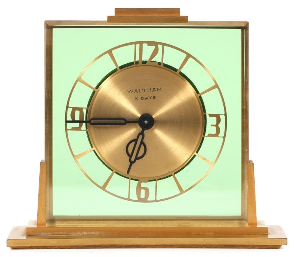 ART DECO WALTHAM 8 DAY MANUAL