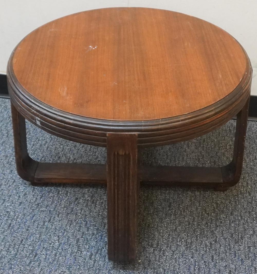 ART DECO WATERFALL STYLE MAHOGANY