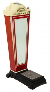 ART DECO WATLING ENAMELED FLOO