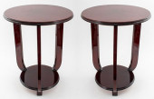 ART DECO WOODEN TRIPOD SIDE TA