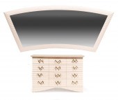 ART FURNITURE MIRROR AND DRESS
